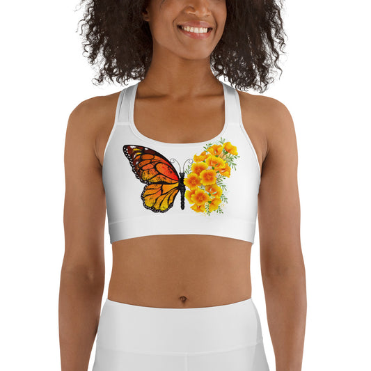 Watch The Butterfly Sports bra