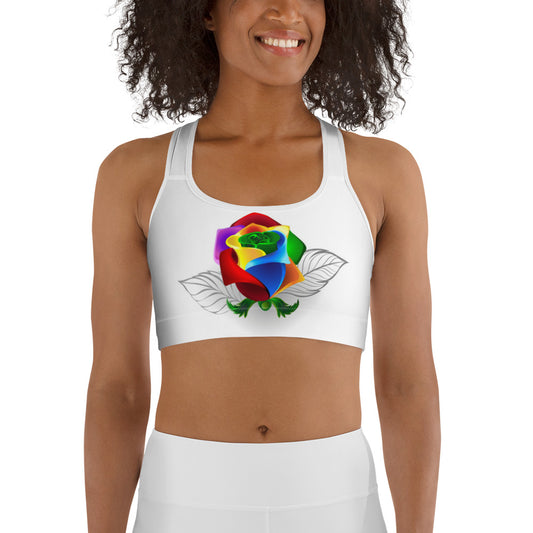 Rainbow Sports bra