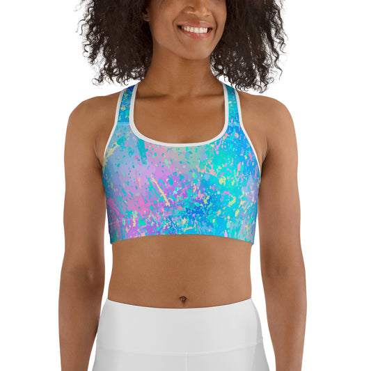 So Colorful Sports bra