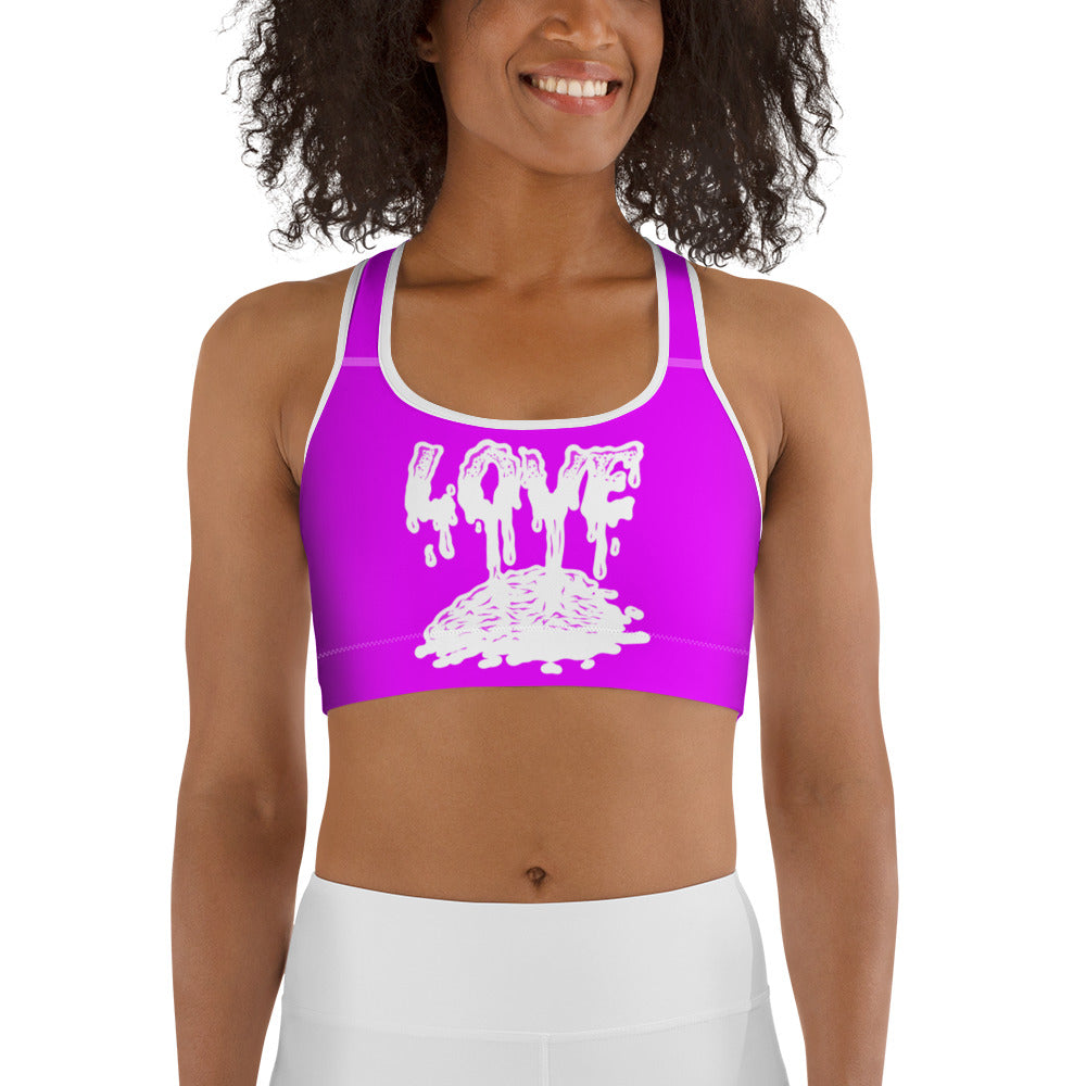 Dripping Love Sports bra