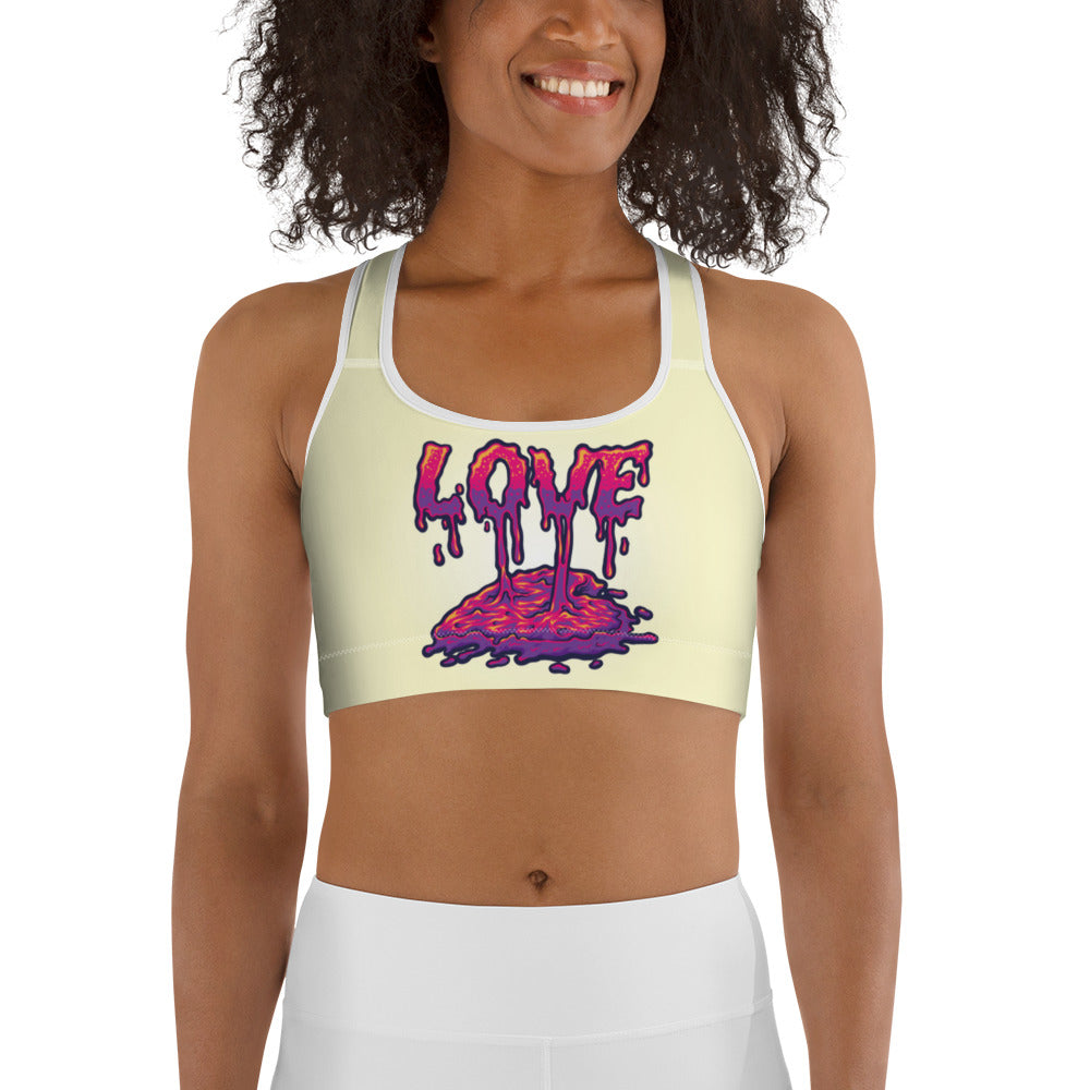 Dripping Love Sports bra