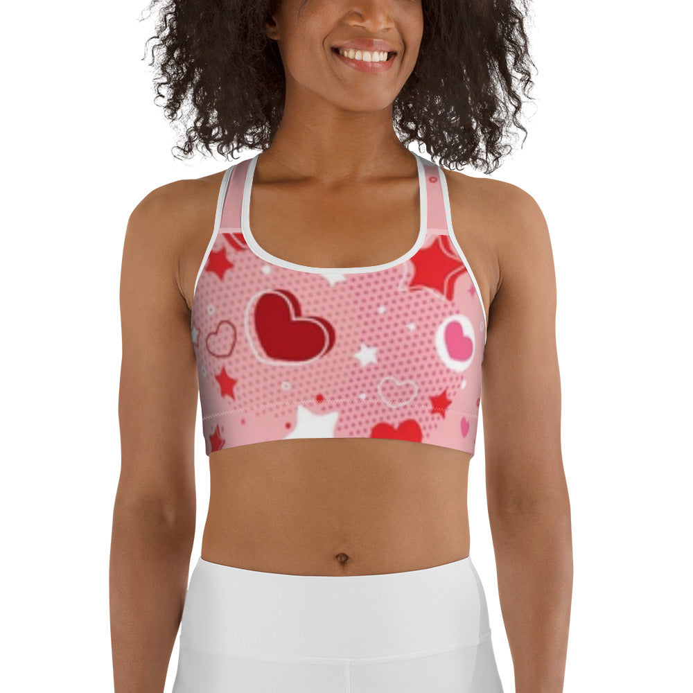 Pretty Little Heart Sports bra