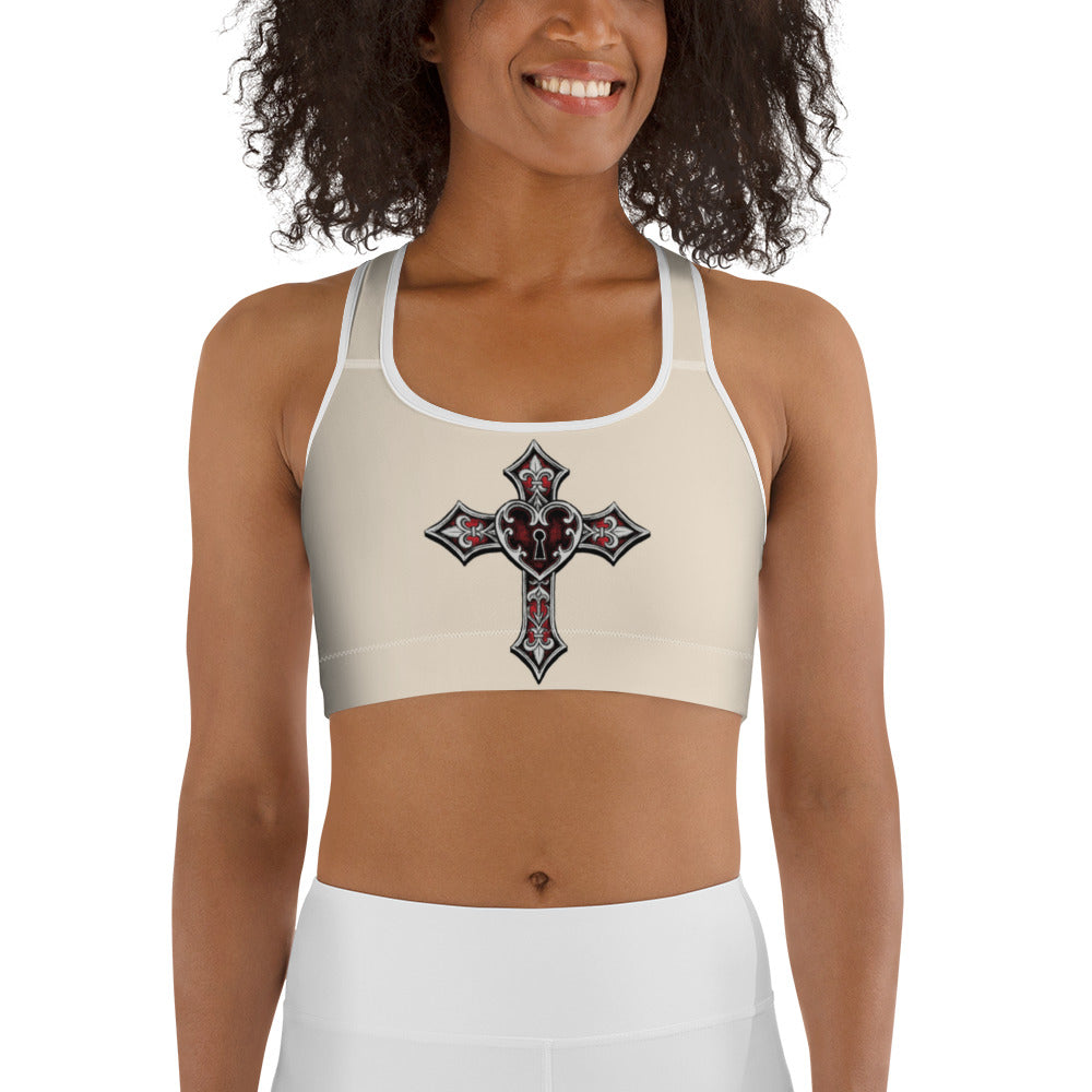 Heart & Cross Sports bra