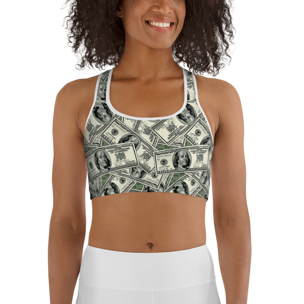 Get To The Money Sports bra