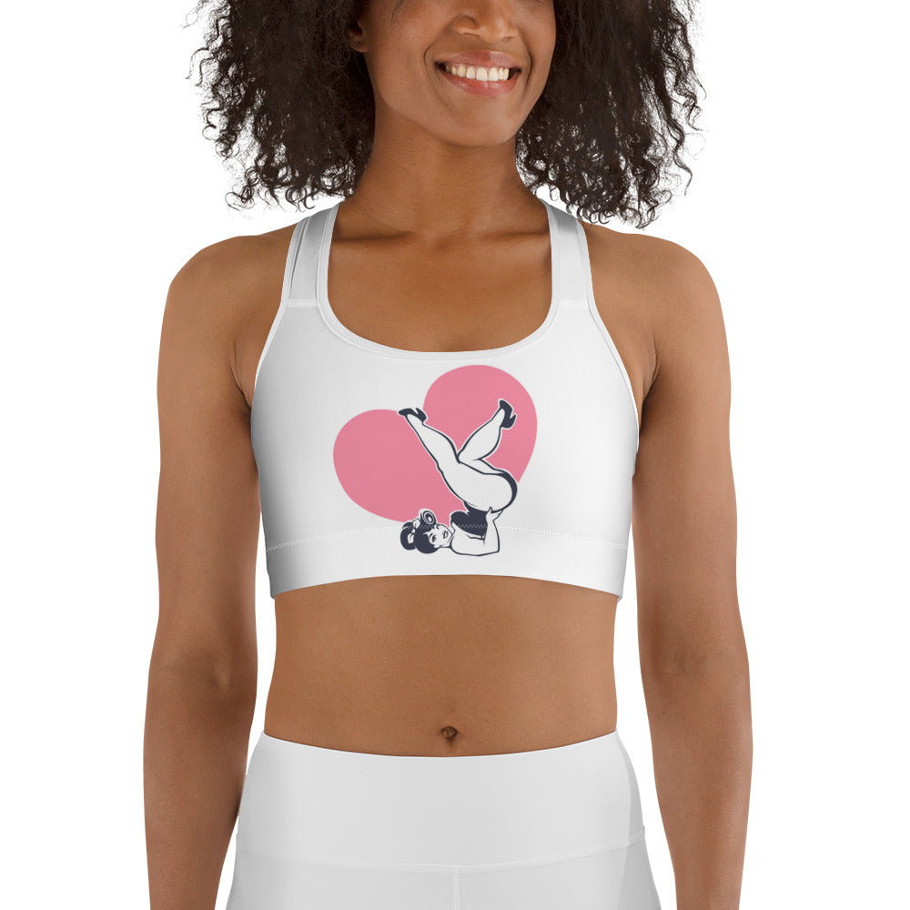 Happy Pinup Girl Sports bra