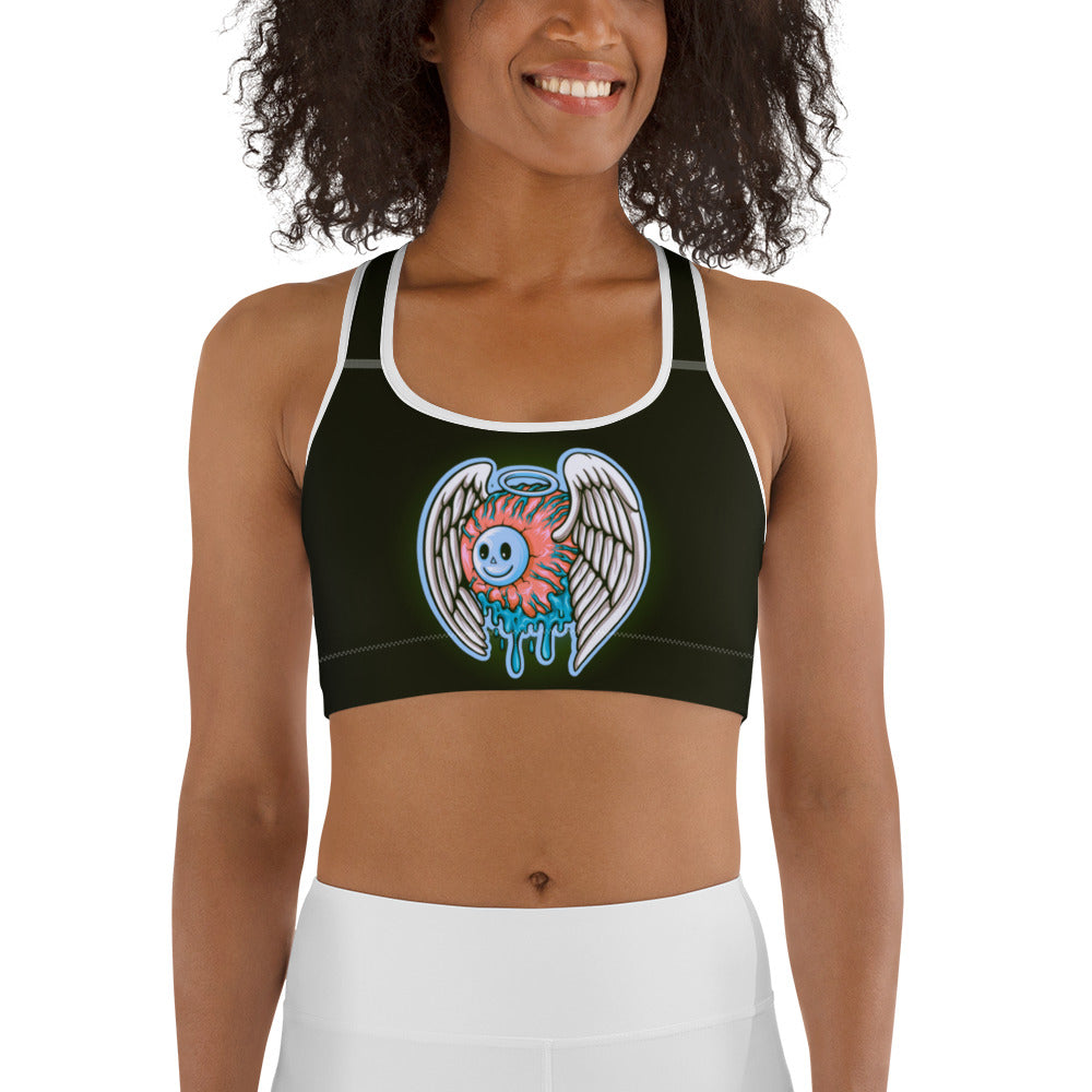 Flying Eyeball Sports bra