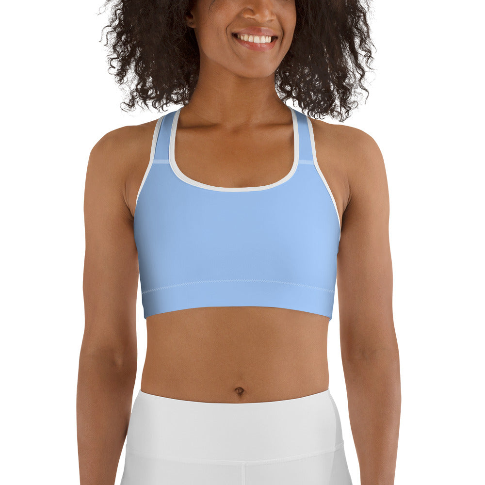 Sky Blue Sports bra