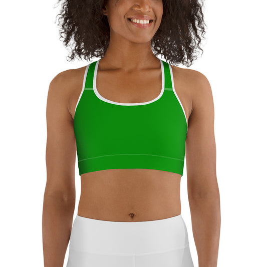 Green Sports bra