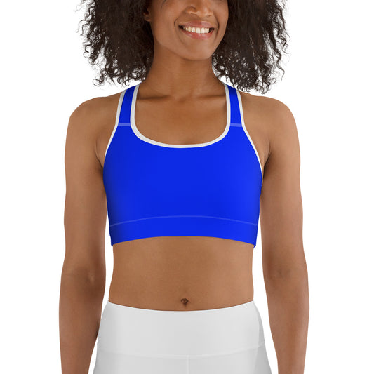 Blue Sports bra