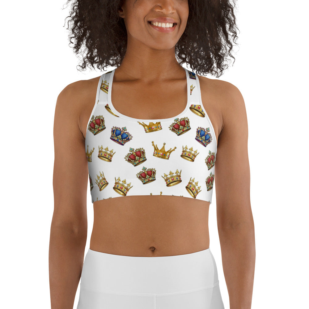 The Royal Crowns Sports bra