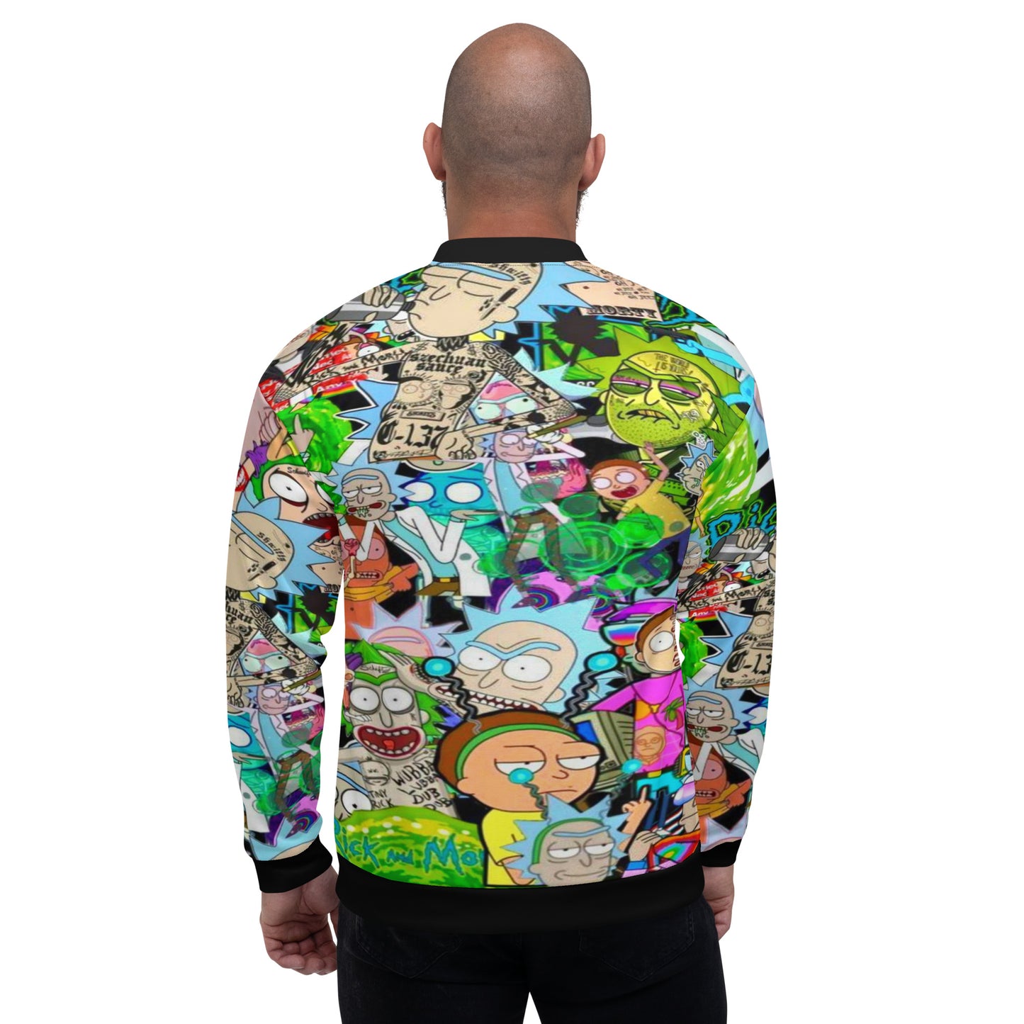 Rick & Morty Unisex Bomber Jacket