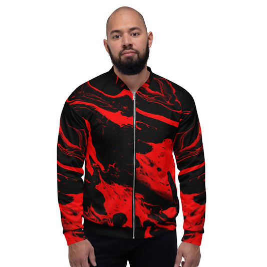 Go With The Flow Unisex Bomber Jacket