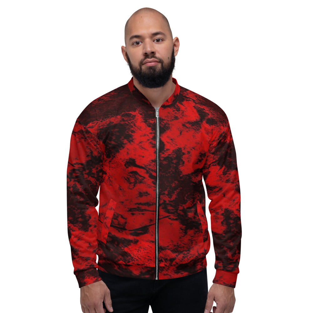 Go With The Flow Unisex Bomber Jacket