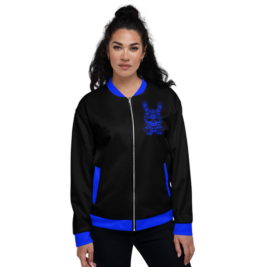 Black & Blue B RABB Unisex Bomber Jacket