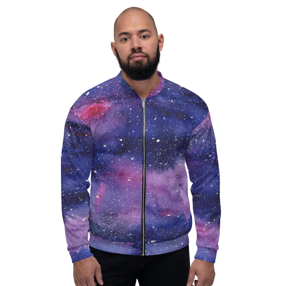 Galaxy Unisex Bomber Jacket