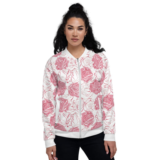 Cris'Sai's Pretty Little Flowers Women's Bomber Jacket