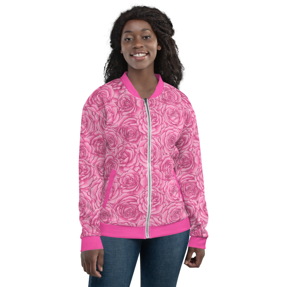 Cris'Sai's Pretty Little Flowers Women's Bomber Jacket