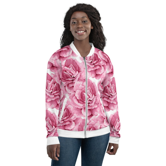 Cris'Sai's Pretty Little Flowers Women's Bomber Jacket