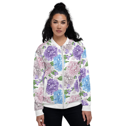 Cris'Sai's Pretty Little Flowers Women's Bomber Jacket