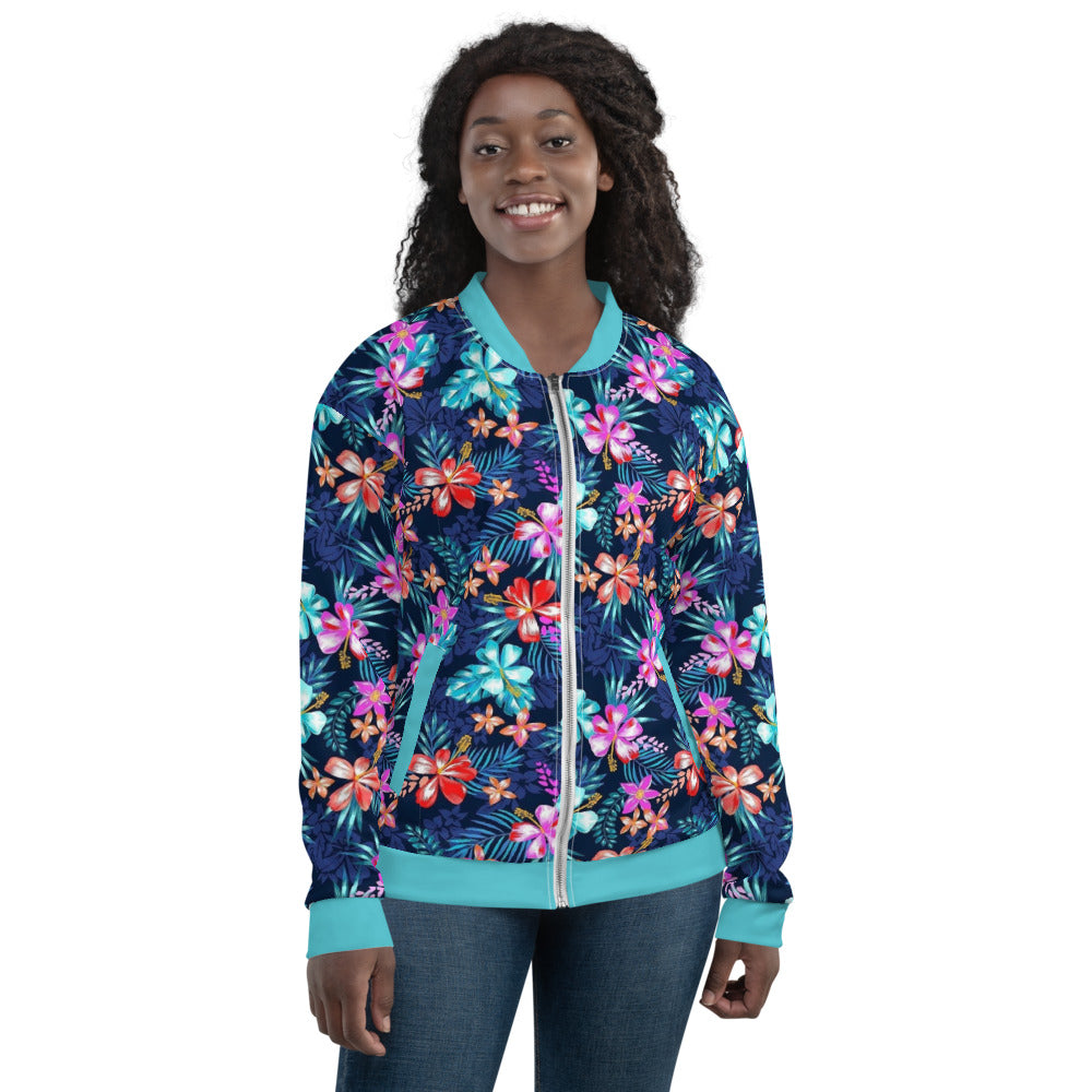 Cris'Sai's Pretty Little Flowers Women's Bomber Jacket