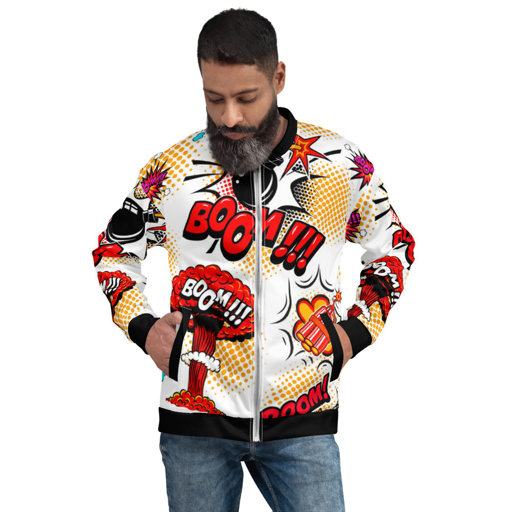 Comic Book Unisex Bomber Jacket