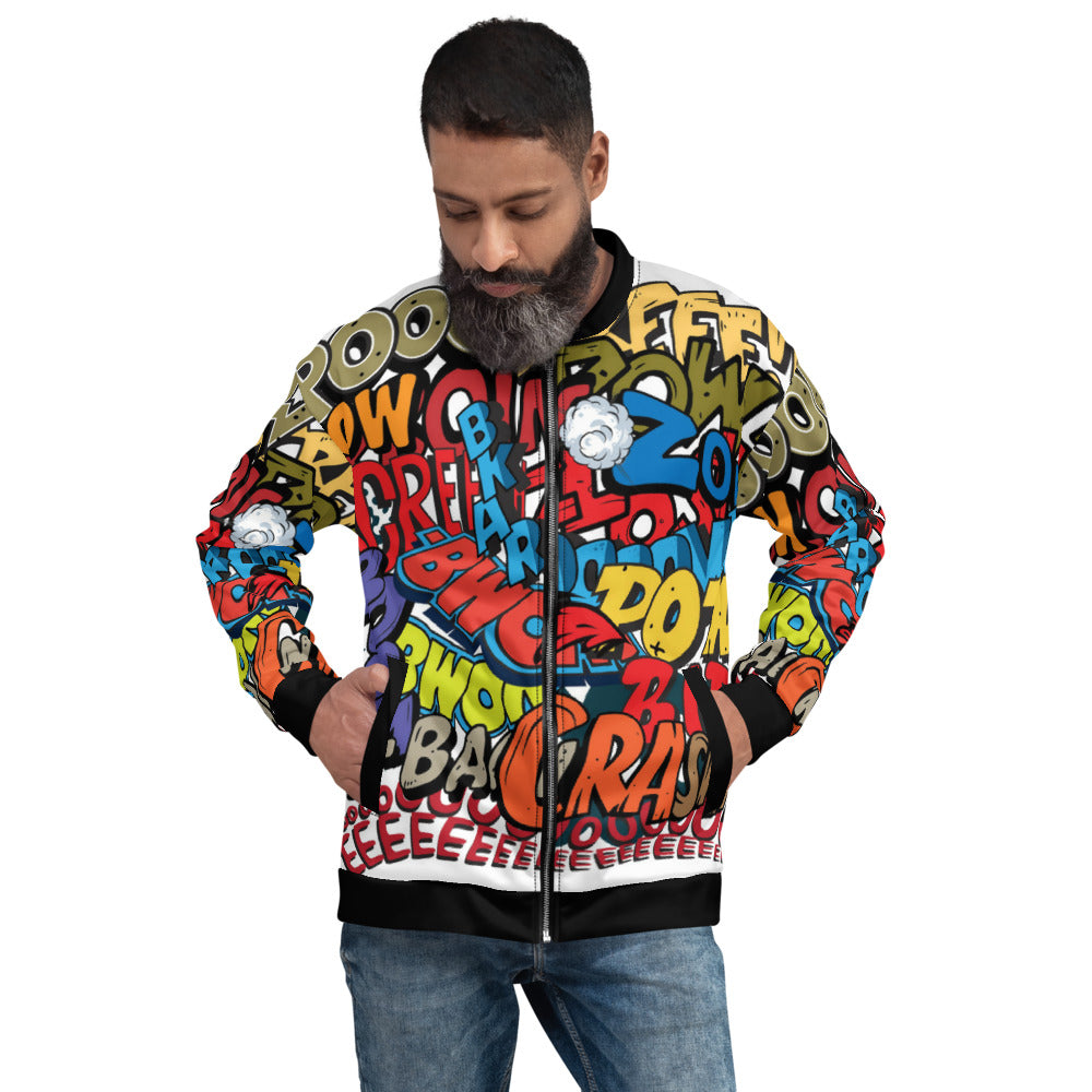 Comic Book Unisex Bomber Jacket