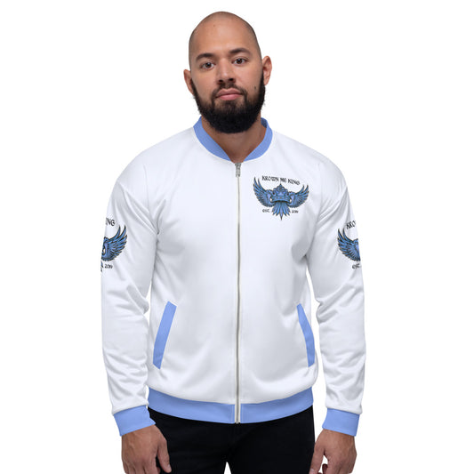 Krown Me King Blue Unisex Bomber Jacket