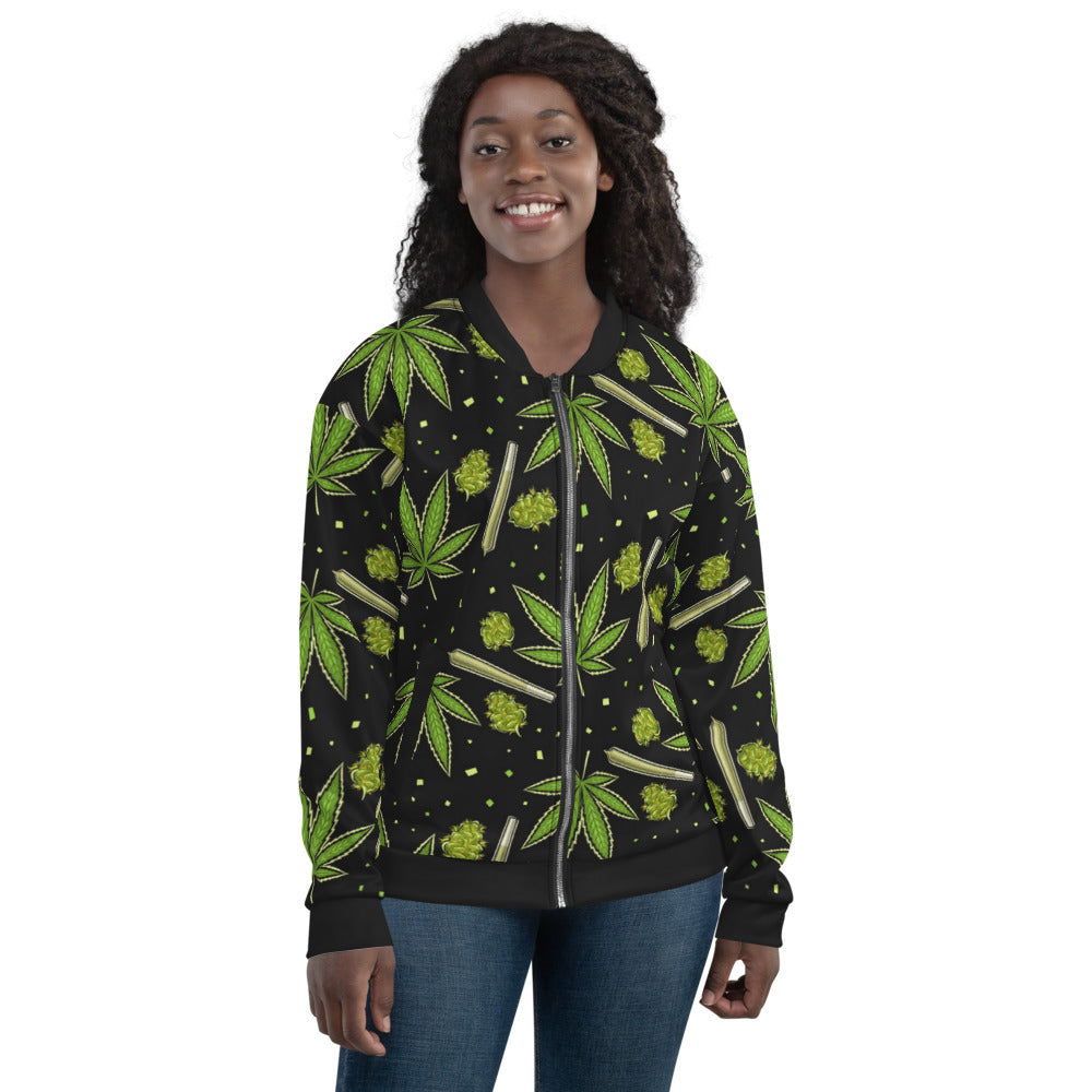 Stoners Only Unisex Bomber Jacket