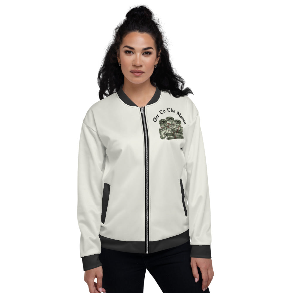 Get To The Money Unisex Bomber Jacket