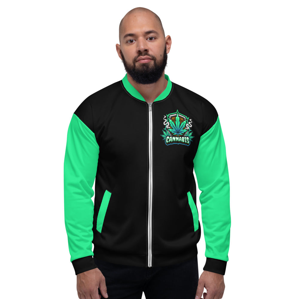 Stoners Only Cannabis Unisex Bomber Jacket