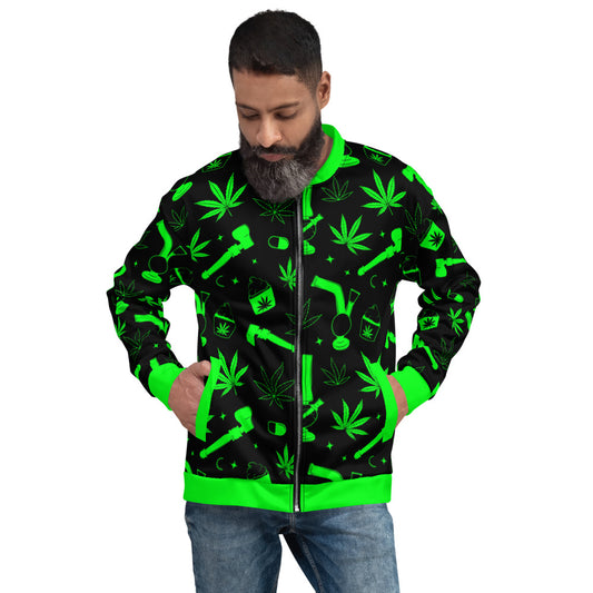 Stoners Only Toak Up Unisex Bomber Jacket