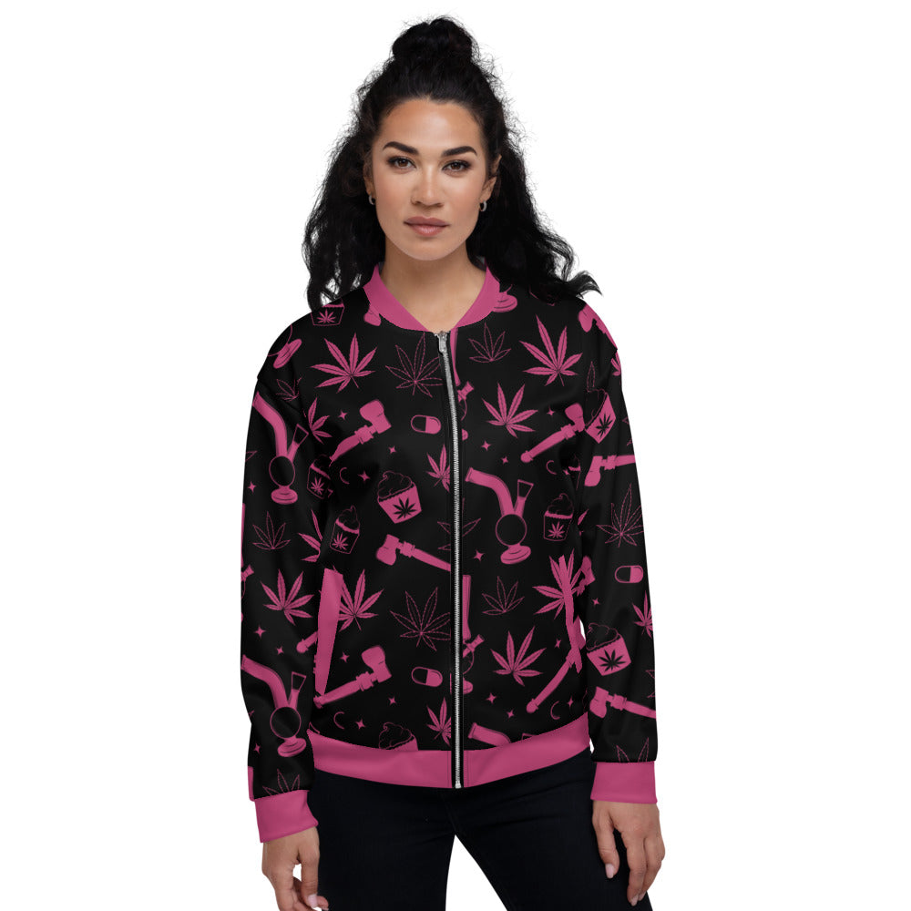 Stoners Only Toak Up Unisex Bomber Jacket