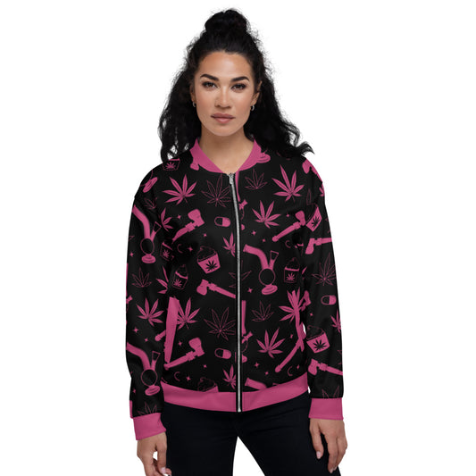 Stoners Only Toak Up Unisex Bomber Jacket