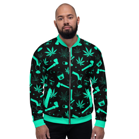 Stoners Only Toak Up Unisex Bomber Jacket