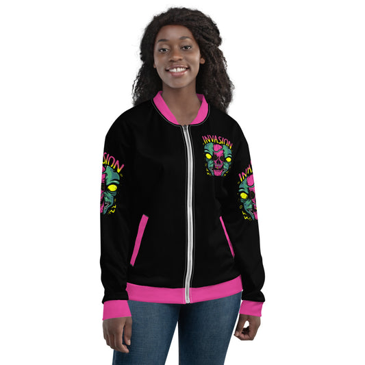 Alien Invasion Unisex Bomber Jacket