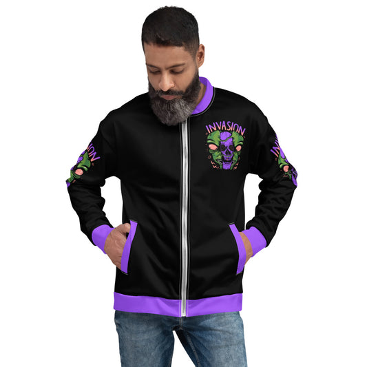 Alien Invasion Unisex Bomber Jacket