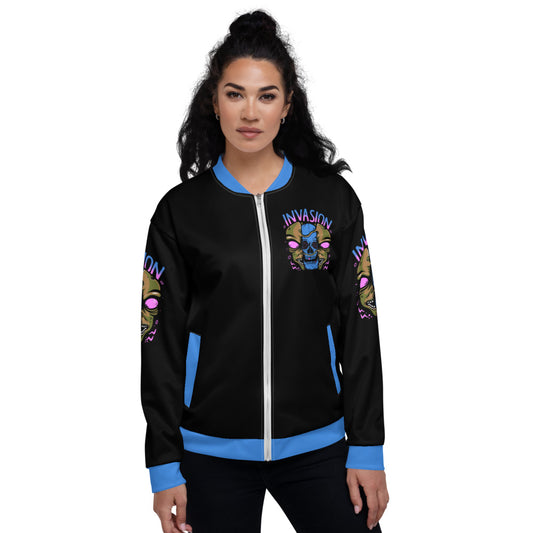 Alien Invasion Unisex Bomber Jacket