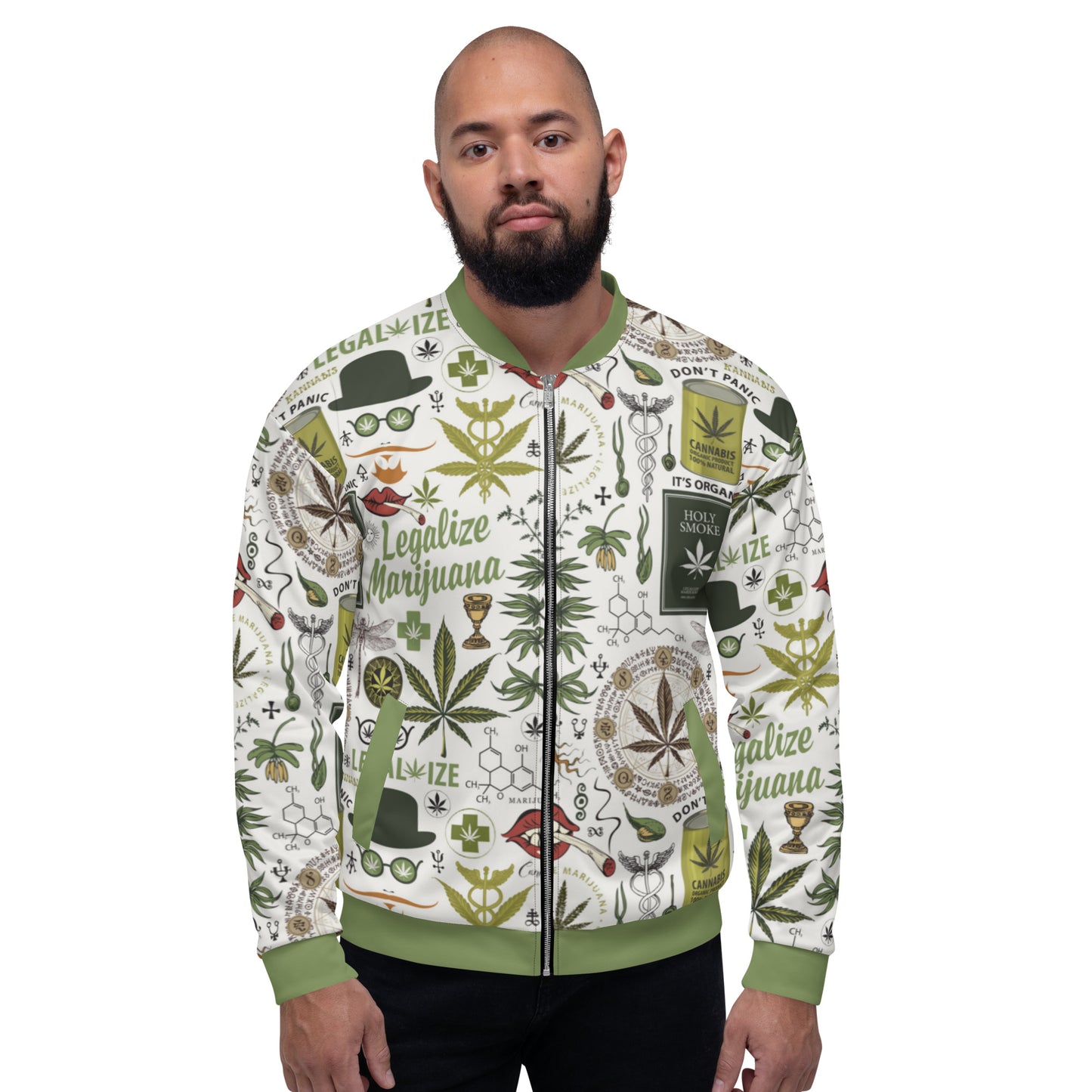 Legalize Marijuana Unisex Bomber Jacket