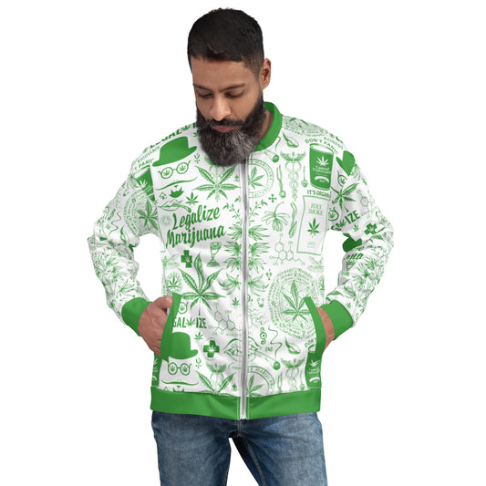 Legalize Marijuana Unisex Bomber Jacket