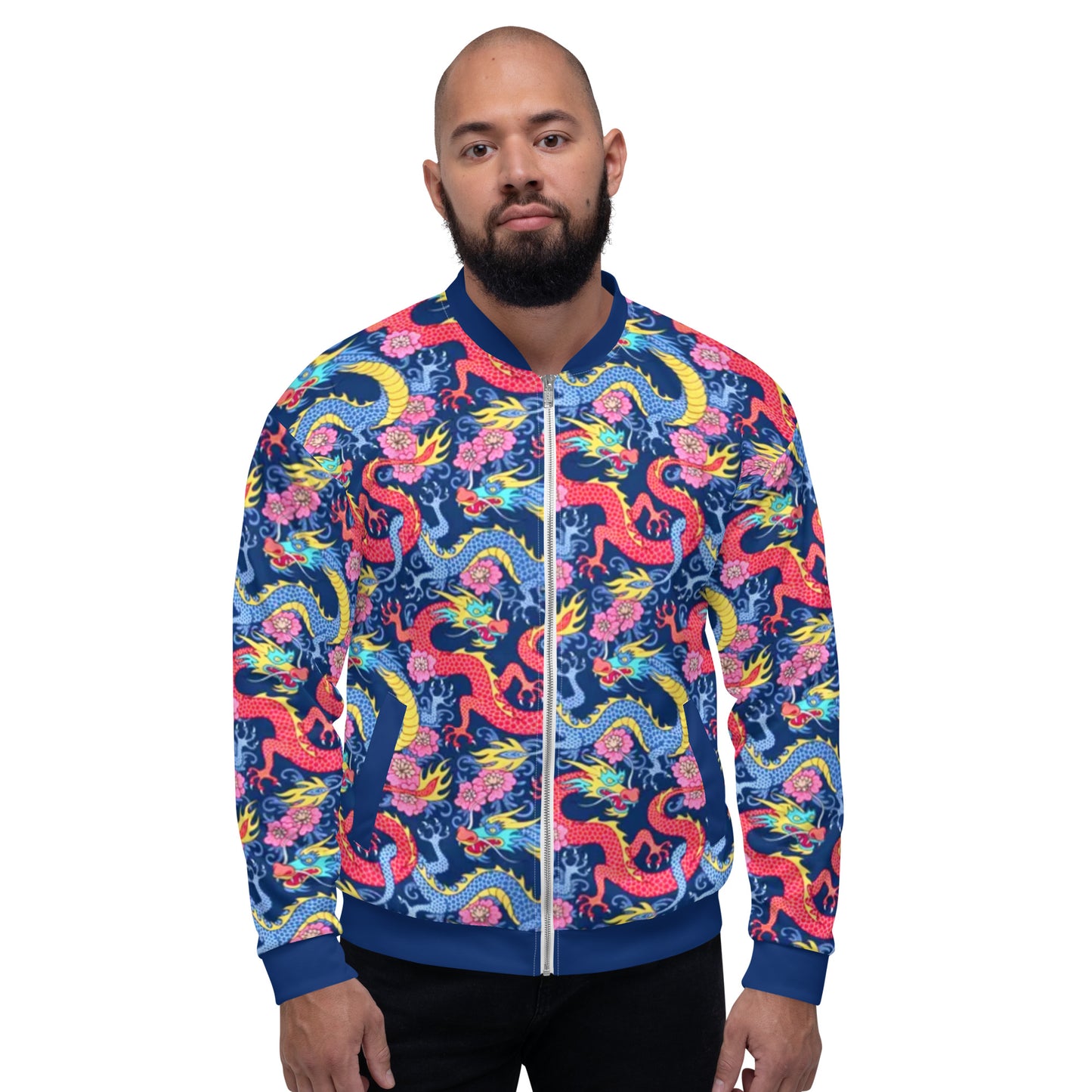 Chinese Dragons Unisex Bomber Jacket