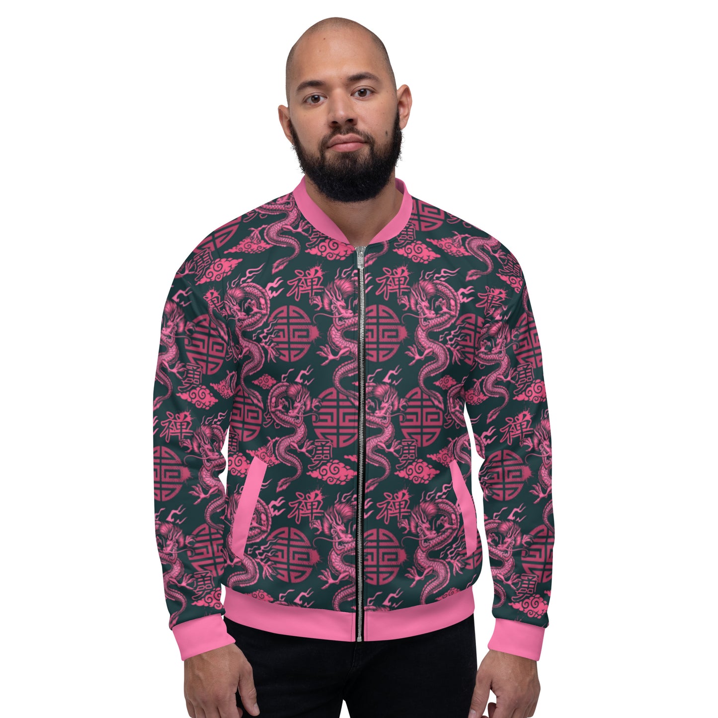 Chinese Dragons Unisex Bomber Jacket