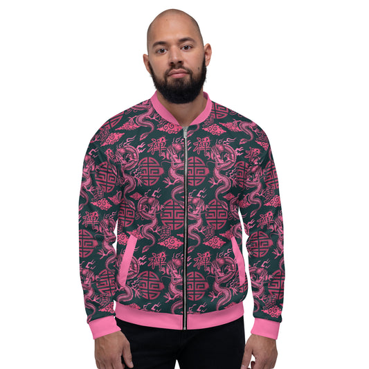 Chinese Dragons Unisex Bomber Jacket