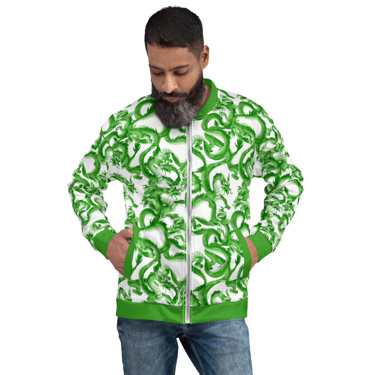 Chinese Dragons Unisex Bomber Jacket