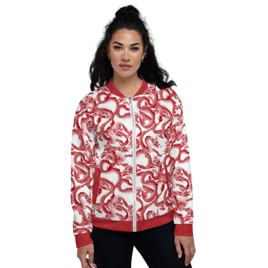 Chinese Dragons Unisex Bomber Jacket