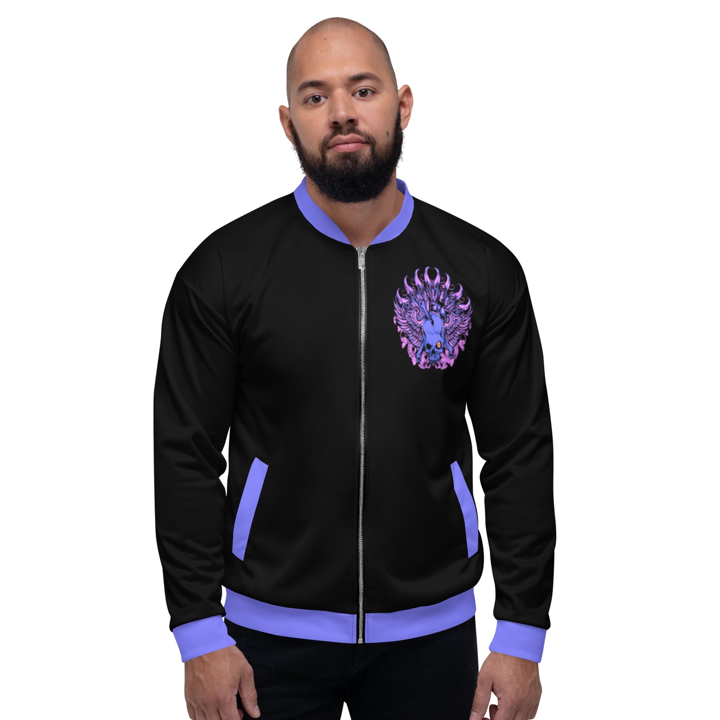 Skull King Unisex Bomber Jacket