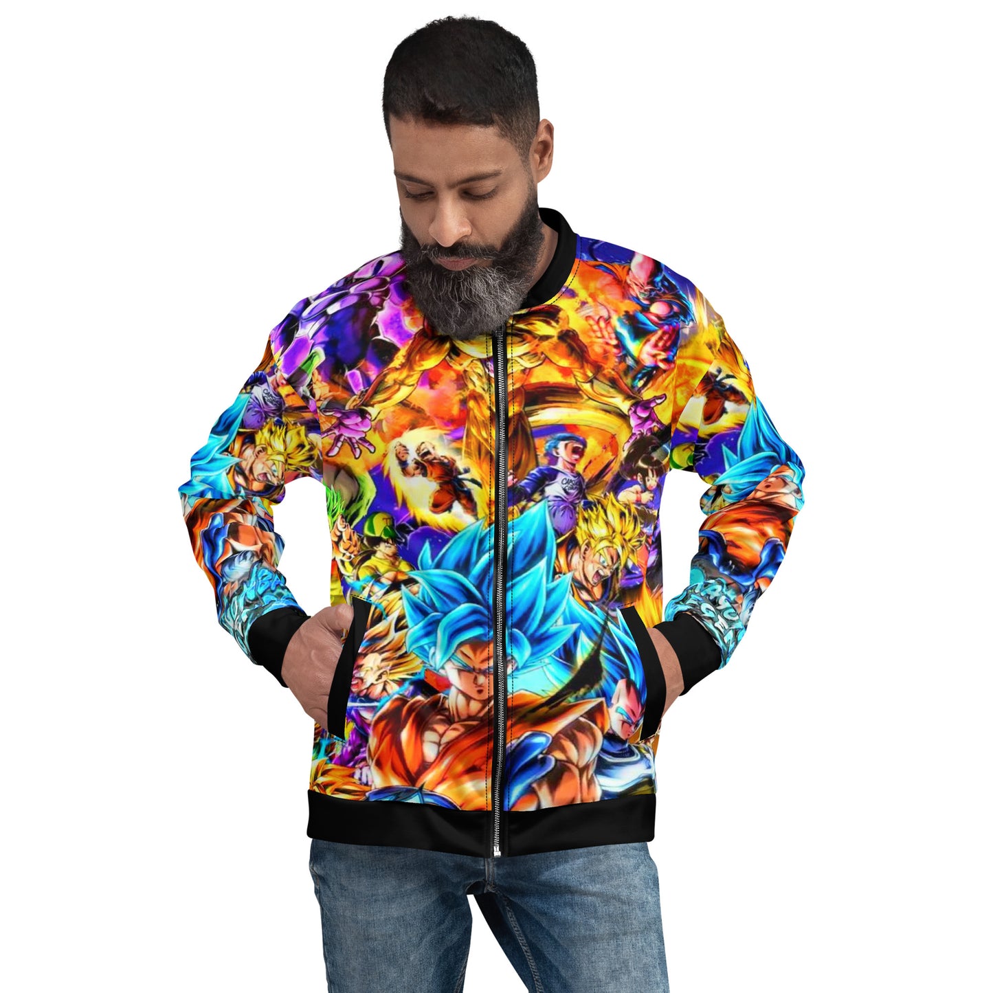 Dragon Ball Z Unisex Bomber Jacket