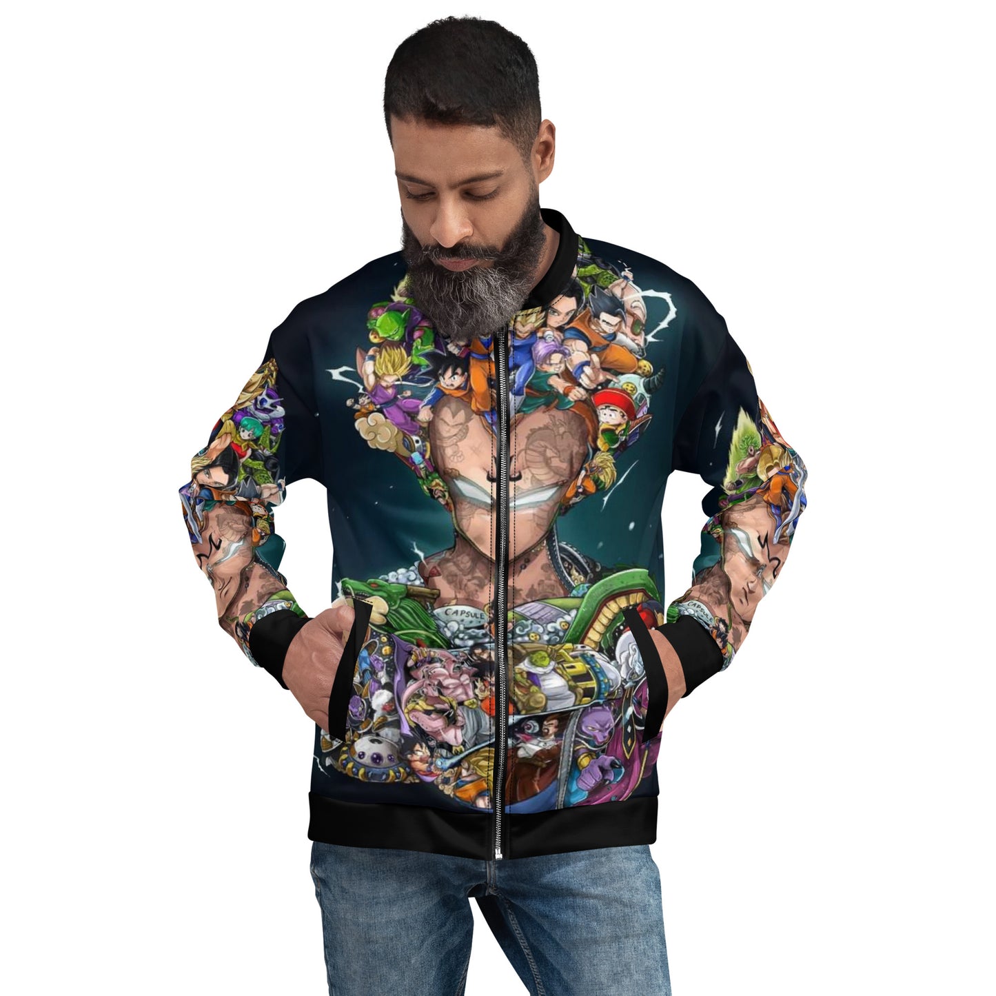 Dragon ball Z Unisex Bomber Jacket