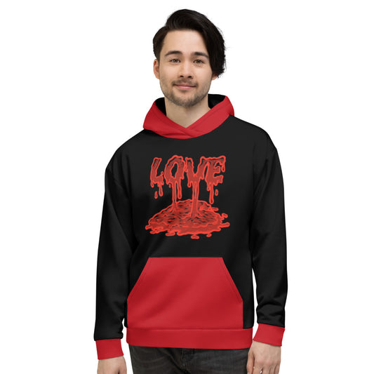 Dripping Love Unisex Hoodie