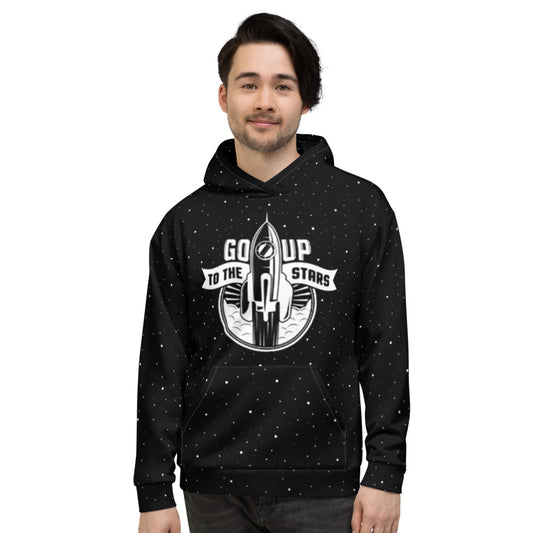 Go Up To The Stars Unisex Hoodie