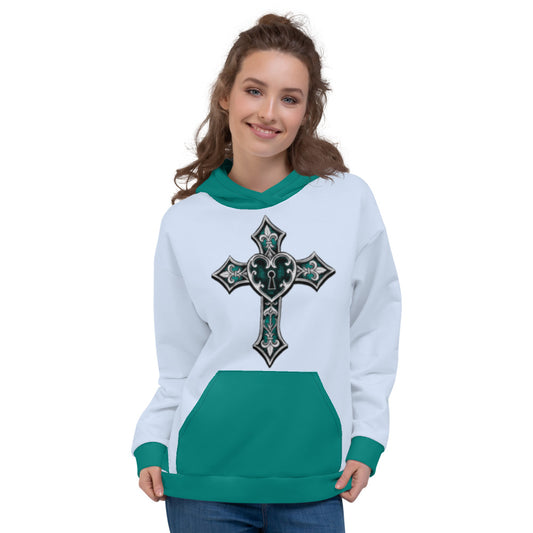 Heart & Cross Unisex Hoodie